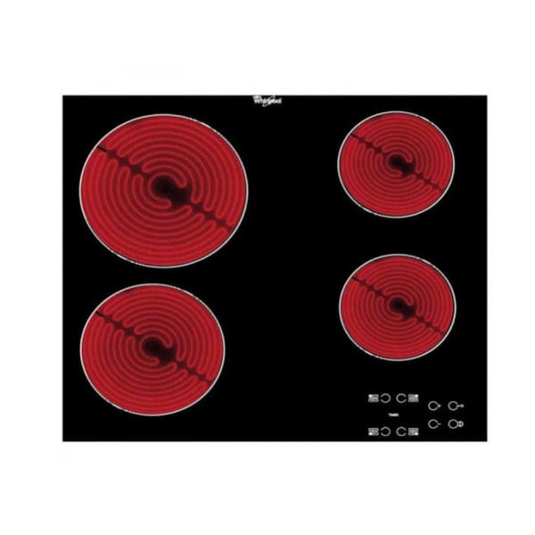 Table De Cuisson Vitrocéramique WHIRLPOOL 58cm Noir (AKT8090/NE) Table De Cuisson Vitrocéramique WHIRLPOOL 58cm Noir (AKT8090/NE)